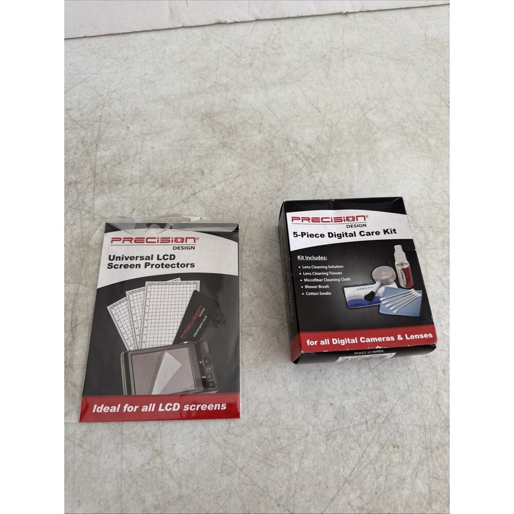 Universal LCD Screen Protectors Precision Design & 5- Piece Digital Care Lot